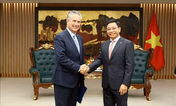 Phó Thủ tướng Nguyễn Văn Thắng tiếp lãnh đạo Tập đoàn Citigroup