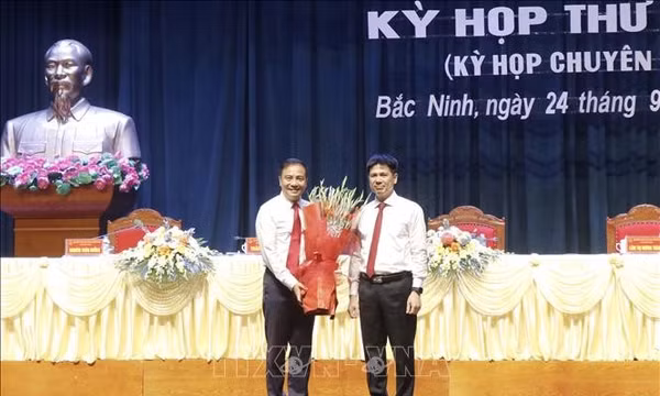 Ông Đào Thanh Trường được bầu giữ chức Phó Chủ tịch UBND TP Bắc Ninh