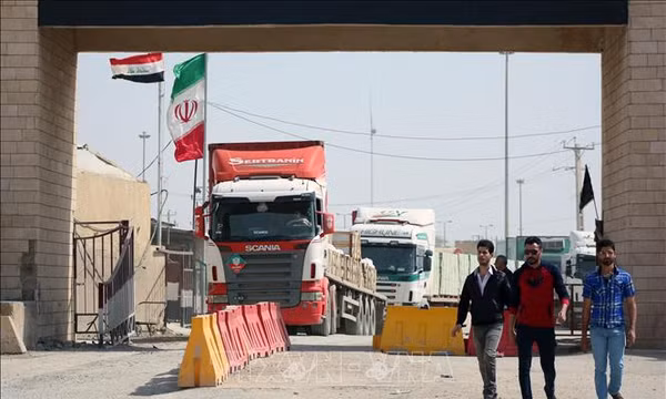 Iraq nối lại hoạt động thương mại qua các cửa khẩu biên giới với Iran