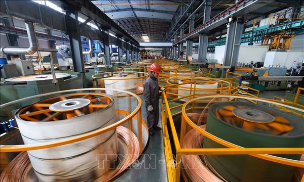 Giá đồng giảm xuống mức thấp nhất trong hơn 1 tuần