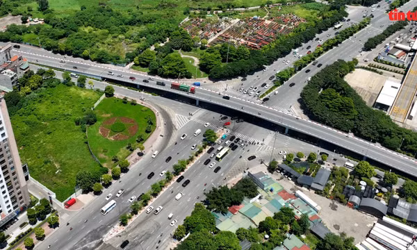 Hà Nội: Điều chỉnh tổ chức giao thông tại nút giao Cổ Linh​