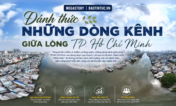 Đánh thức những dòng kênh giữa lòng TP Hồ Chí Minh