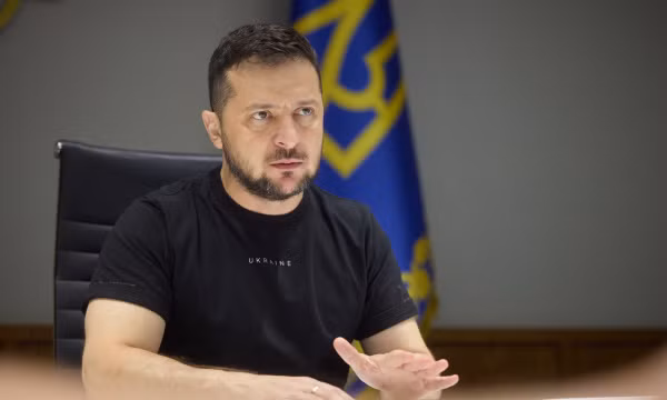 Tổng thống Ukraine Volodymyr Zelensky. Ảnh: Ukrinform