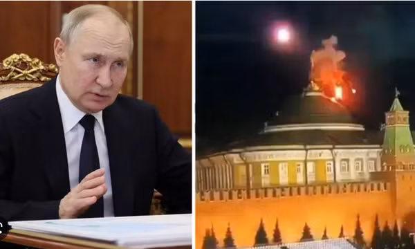Phản ứng đầu tiên của Tổng thống Putin về vụ UAV tấn công Điện Kremlin