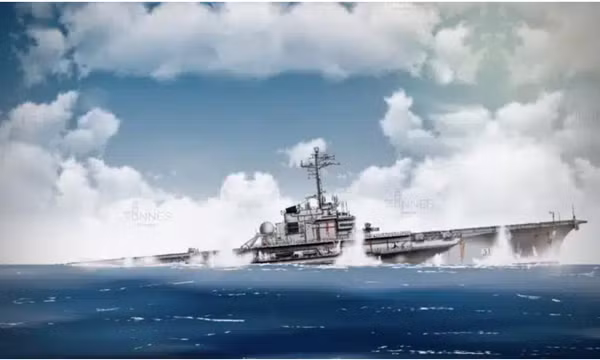 Brazil đã đánh chìm tàu sân bay chứa hàng tấn amiăng, thủy ngân, chì