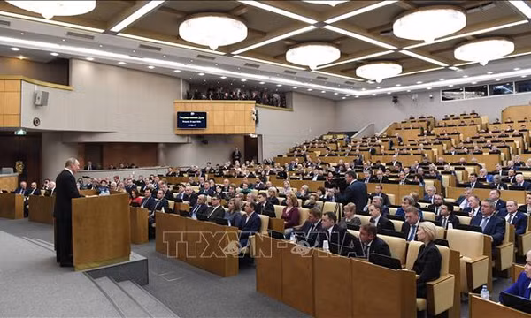 Nga: Duma Quốc gia khóa 9 họp phiên đầu tiên