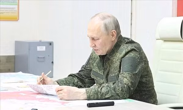 Tổng thống Putin giám sát cuộc diễn tập của lực lượng răn đe hạt nhân chiến lược