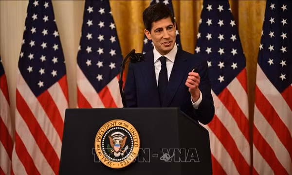 Chủ tịch Cục Dự trữ Liên bang Mỹ (Fed) Kevin Warsh. Ảnh: Anadolu Agency/TTXVN