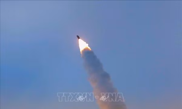 Triều Tiên phóng vật thể chưa xác định ra vùng biển phía Đông