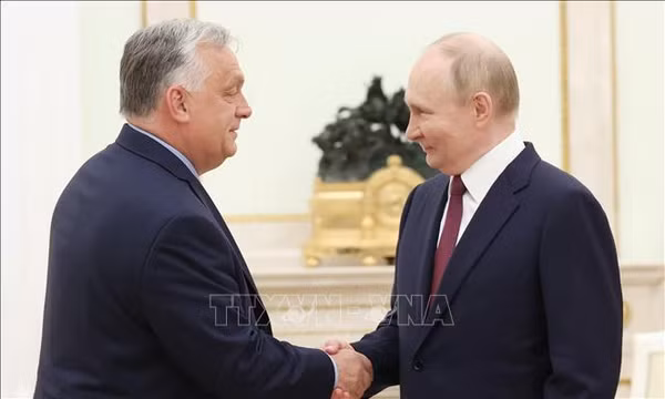 Nội dung hội đàm giữa Tổng thống Nga và Thủ tướng Hungary ở Trung Quốc