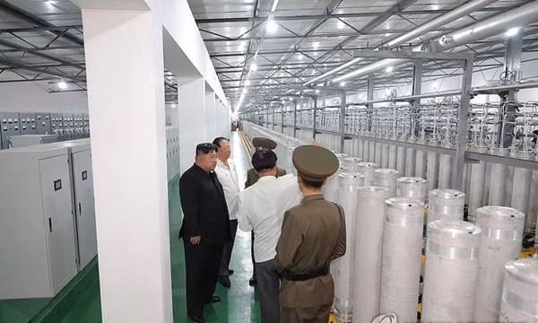 Những hình ảnh hiếm hoi về cơ sở làm giàu urani của Triều Tiên