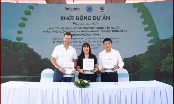 HEINEKEN Việt Nam mở rộng chương trình bảo tồn nguồn nước