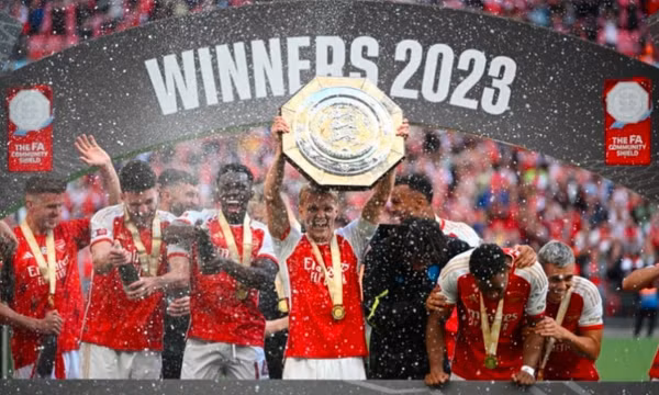 Đánh bại Man City, Arsenal đoạt Siêu cúp Anh 2023