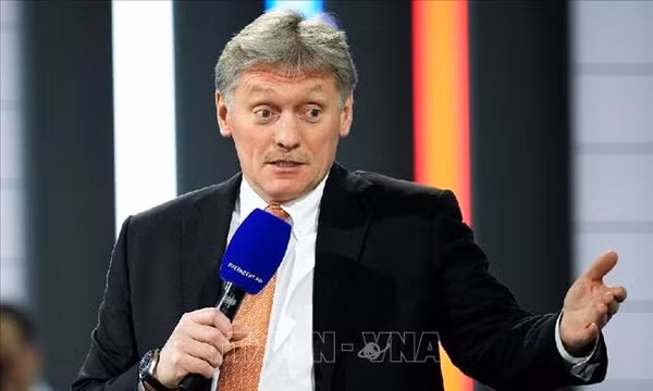 Người phát ngôn Điện Kremlin Dmitry Peskov. Ảnh: AFP/TTXVN (Không được phép sử dụng, chia sẻ bởi bên thứ ba)