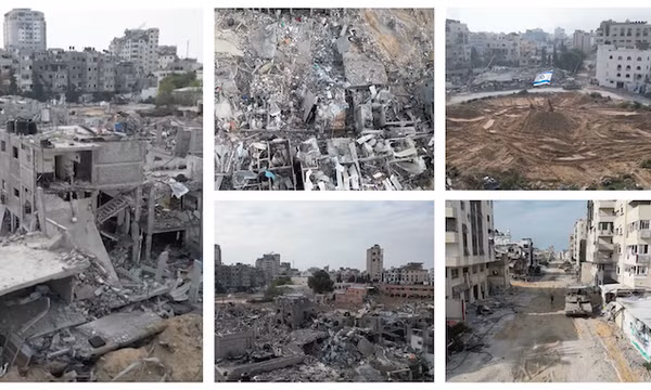Cận cảnh Thành phố Gaza bị tàn phá sau hơn 2 tháng xung đột Israel - Hamas