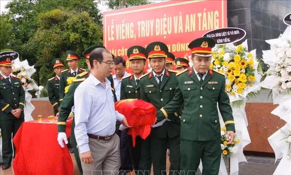 Nối tiếp hành trình đưa liệt sĩ trở về