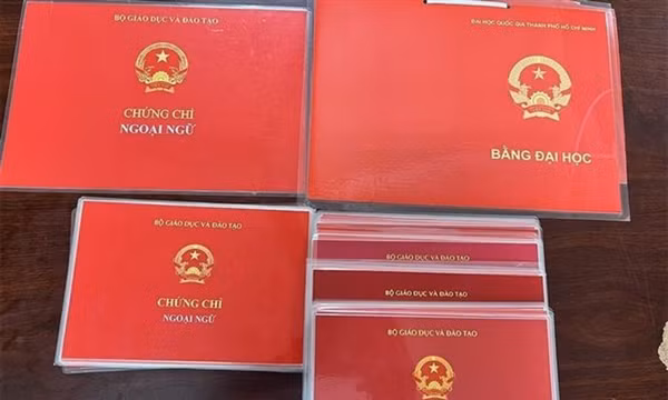 Triệt phá đường dây bán bằng giả, thu lời bất chính gần 3 tỷ đồng