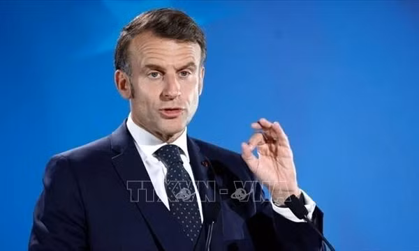 Tổng thống Pháp Emmanuel Macron. Ảnh: IRNA/TTXVN