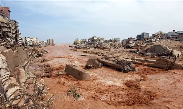 Thảm họa lũ lụt tại Libya: 20.000 người có thể đã tử vong ở thành phố Derna