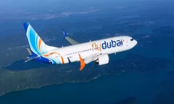 Chiếc máy bay của hãng hàng không flydubai. Ảnh: flydubai.com