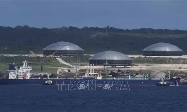 Một tàu chở dầu của Nga . Ảnh: TTXVN phát