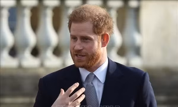 Hoàng tử Harry tại một sự kiện ở London, Anh ngày 16/1/2020. Ảnh: AFP/TTXVN (Không được chia sẻ, khai thác bởi bên thứ ba)