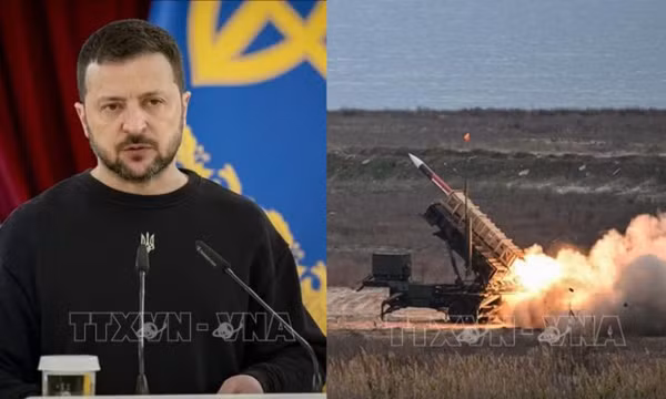 Ukraine đang đối mặt với tình trạng thiếu hụt nghiêm trọng đạn dược phòng không. Ảnh: TTXVN