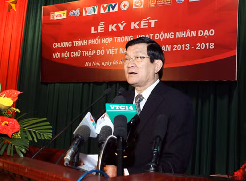 Tăng cường phối hợp hoạt động nhân đạo ảnh 1