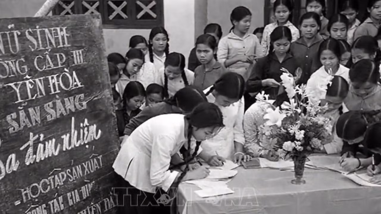 Thông điệp lịch sử: Vang mãi bản hùng ca 'Ba đảm đang'