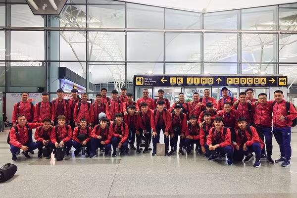 U17 Việt Nam lên đường sang Ả Rập Xê Út tham dự VCK U17 châu Á 2026