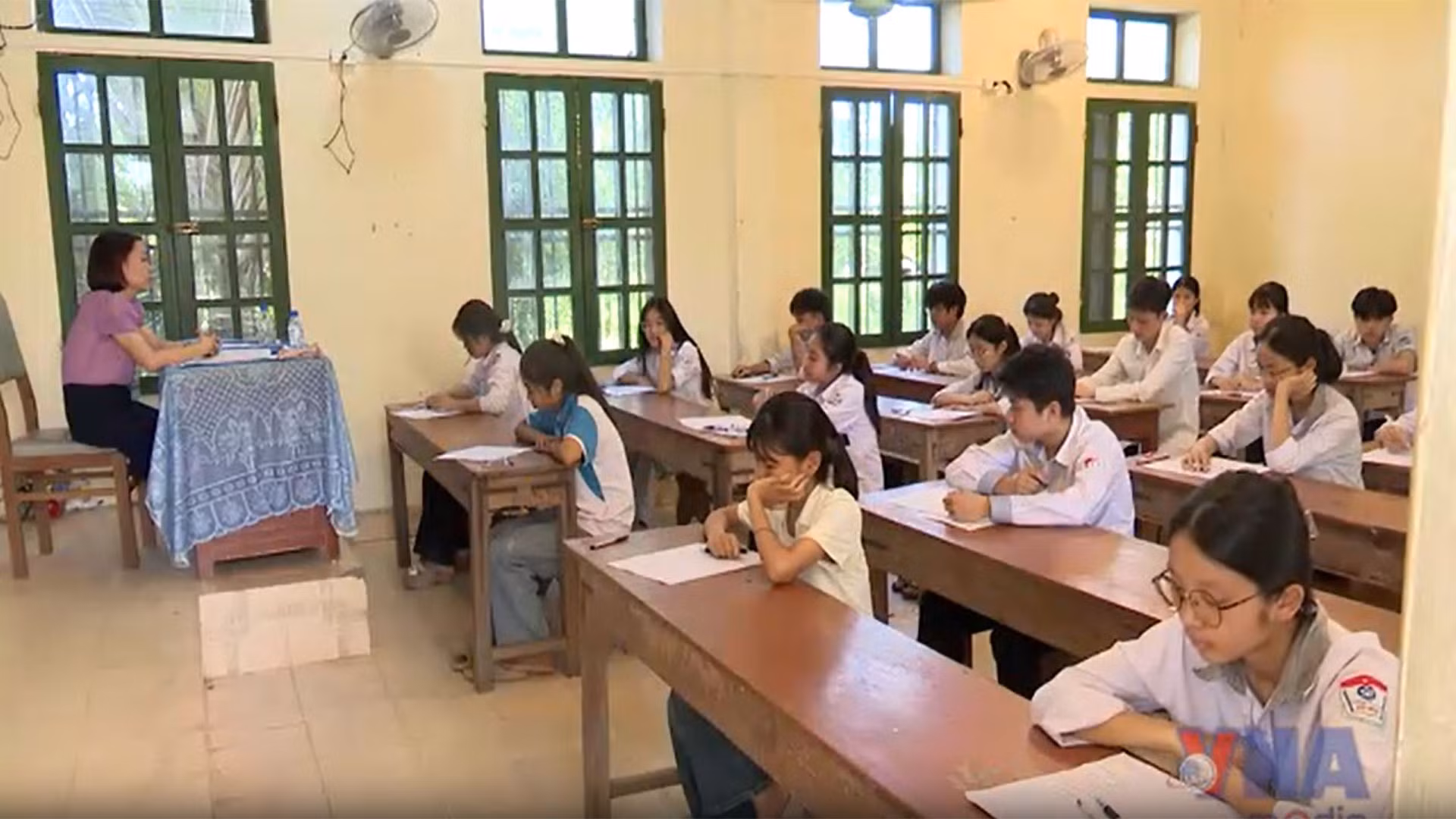 Trên 19.200 thí sinh Thái Bình hoàn thành kỳ thi vào lớp 10 
