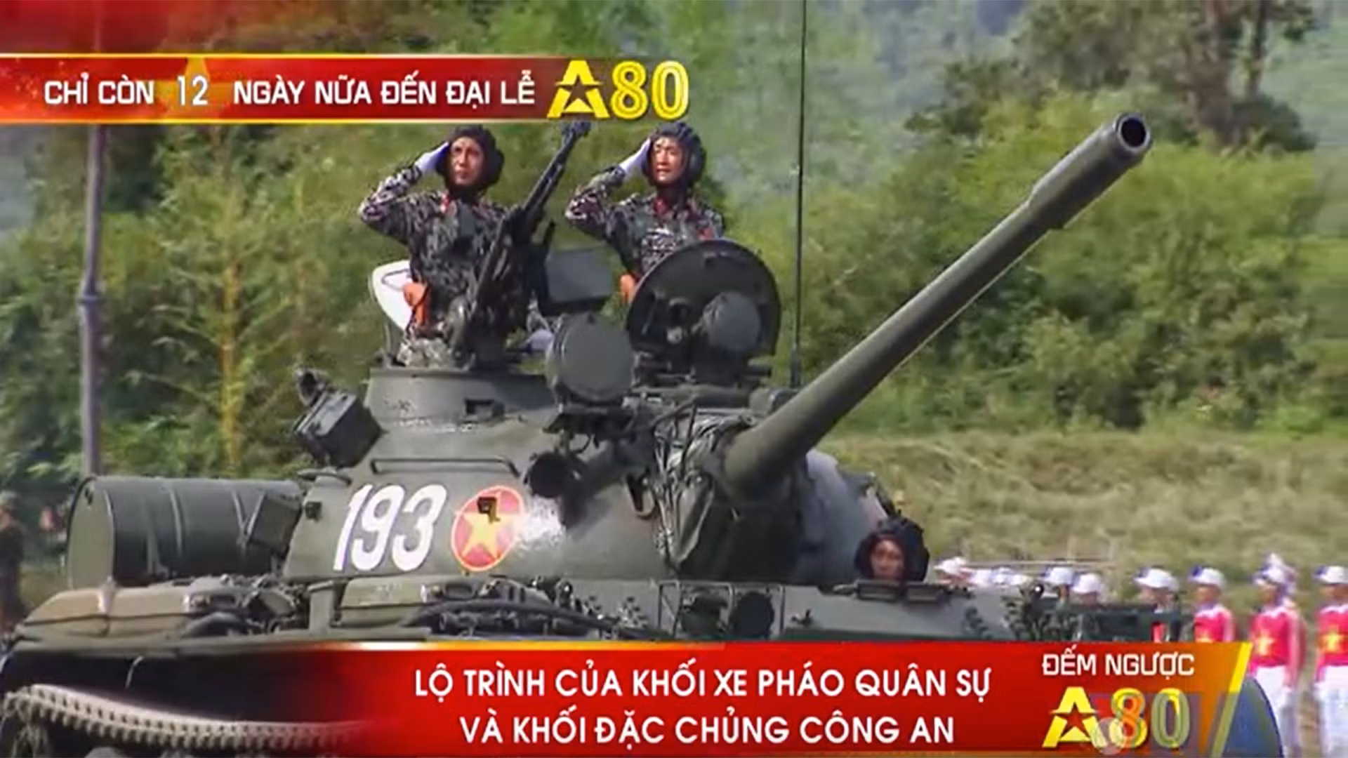 Đếm ngược A80 ngày 21/8/2025