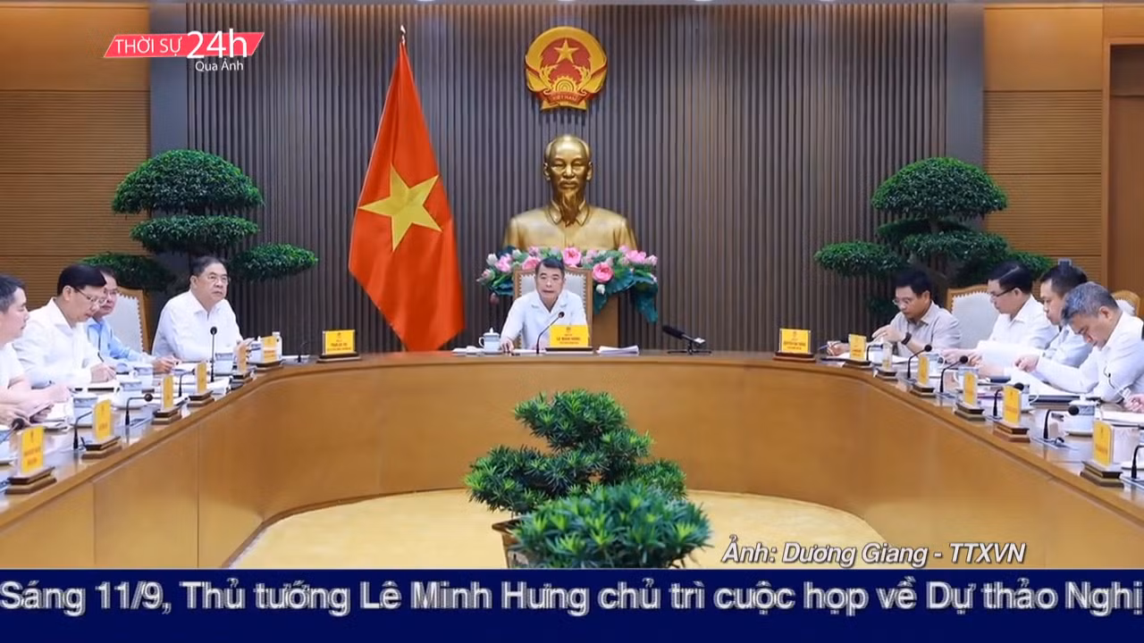 Thời sự 24h qua ảnh sáng 11/9