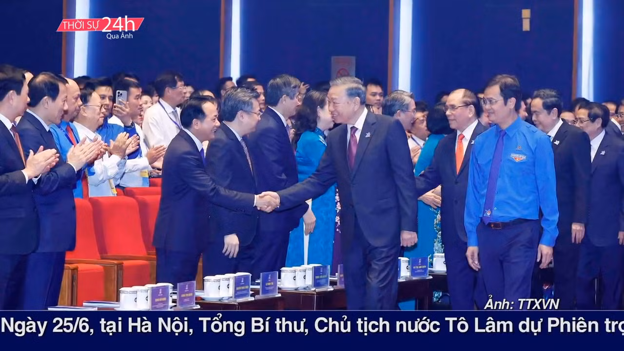 Thời sự 24h qua ảnh chiều 25/6