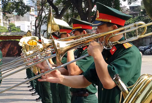 Đoàn nghi lễ Quân đội: nghệ sĩ - chiến sĩ làm nhiệm vụ đặc biệt ảnh 2