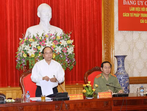 Công an đẩy mạnh cải cách tư pháp ảnh 1