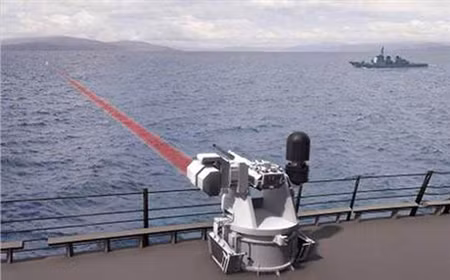 Tàu Mỹ sẽ có súng laser vào năm 2014 ảnh 1
