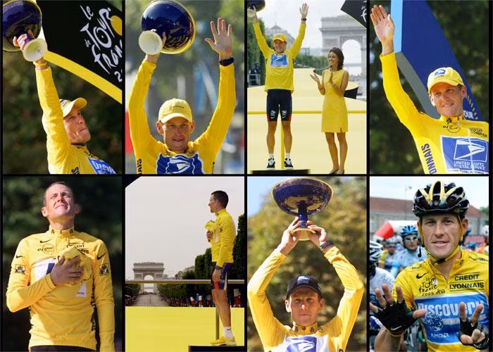 Lance Armstrong bị xóa sổ khỏi làng đua xe đạp ảnh 1