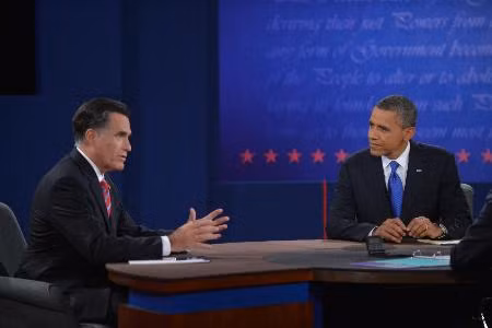 Obama – Romney bắt đầu cuộc tranh luận cuối cùng ảnh 1