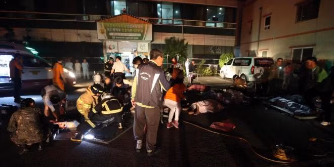 Cháy viện điều dưỡng Hàn Quốc, 21 người thiệt mạng ảnh 1 Cháy viện điều dưỡng Hàn Quốc, 21 người thiệt mạng ảnh 1