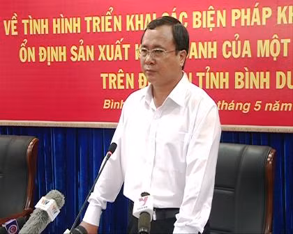 Bằng mọi cách Bình Dương sẽ lấy lại lòng tin của nhà đầu tư ảnh 1