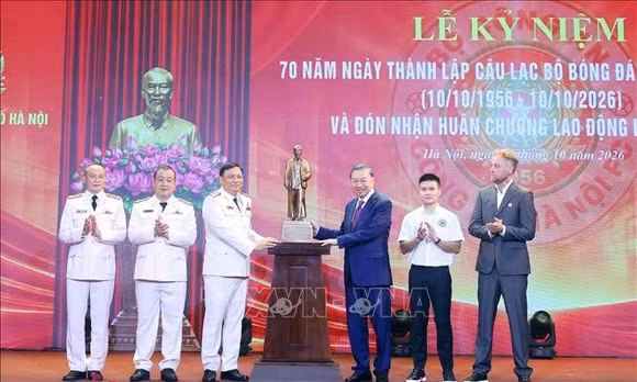 Xây dựng CLB bóng đá Công an Hà Nội bản lĩnh, giàu khát vọng