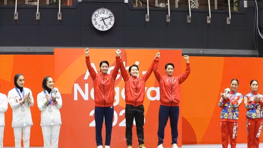 Nhật ký ASIAD 20 ngày 22/9: Đoàn Thể thao Việt Nam có huy chương vàng đầu tiên