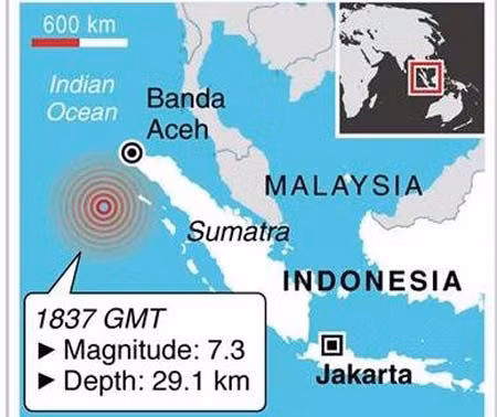 Động đất làm rung chuyển đảo Sumatra ảnh 1
