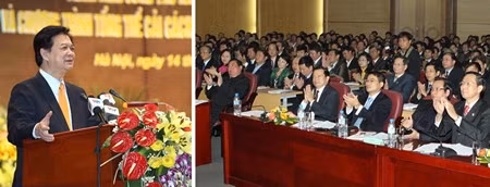 Thủ tướng Nguyễn Tấn Dũng: Triển khai hiệu quả Chương trình cải cách hành chính ảnh 1