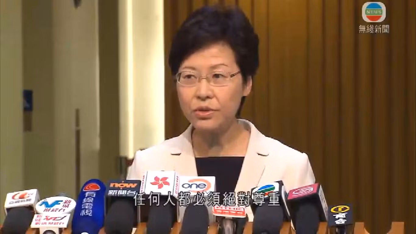 Tạm thời không có không gian đối thoại với sinh viên tại Hong Kong ảnh 1