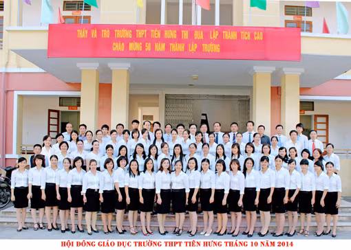 Trường THPT Tiên Hưng - niềm tự hào và trách nhiệm ảnh 1