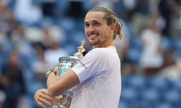Zverev lần đầu vô địch US Open. Ảnh: Eurosports