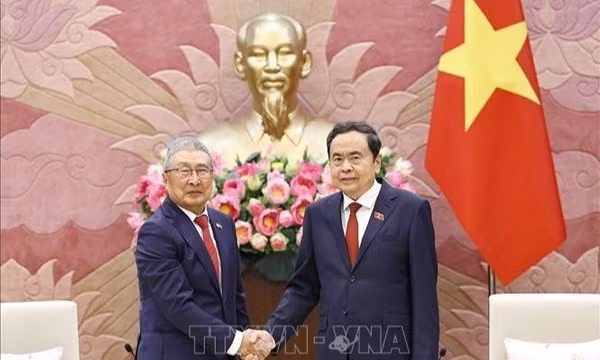Chủ tịch Quốc hội Trần Thanh Mẫn tiếp Đoàn Hội Hữu nghị Hàn Quốc - Việt Nam