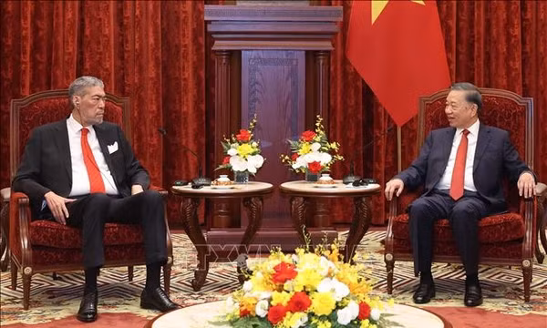 Tổng Bí thư, Chủ tịch nước Tô Lâm tiếp Tổng Bí thư Đảng Phong trào Cánh tả Thống nhất Dominicana